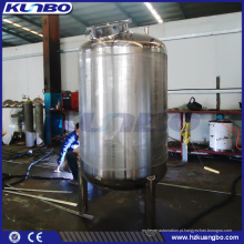 Tanque brilhante do armazenamento de aço inoxidável da cerveja de KUNBO 7BBL 10BBL com revestimento